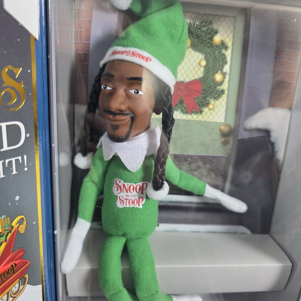 Brand New Snoop On The Stoop A Hood Tradition Green Plush Doll 2025 Edition 10.5 - Picture 7 of 8